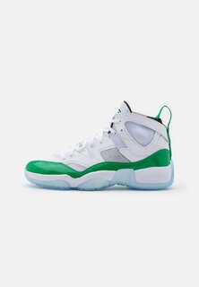 Высокие кроссовки JUMPMAN TWO TREY Jordan, белый/зеленый/черный