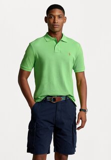 Рубашка-поло CUSTOM SLIM FIT Polo Ralph Lauren, киви-лайм