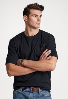 Базовая футболка POCKET Polo Ralph Lauren Big &amp; Tall, черный