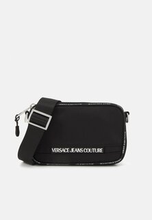 Сумка через плечо RANGE LACES LOGO SKETCH UNISEX Versace Jeans Couture, черный