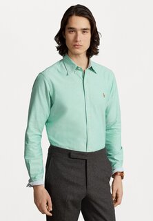 Рубашка СПОРТИВНАЯ ФУТБОЛКА С ДЛИННЫМ РУКАВОМ Polo Ralph Lauren, студенческий зеленый
