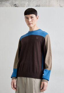 Свитер CREW NECK PS Paul Smith, темно-коричневый