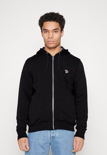 Толстовка на молнии ZIP HOODY ZEBRA PS Paul Smith, черный