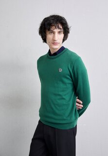 Свитер CREW NECK PS Paul Smith, бутылочно-зеленый