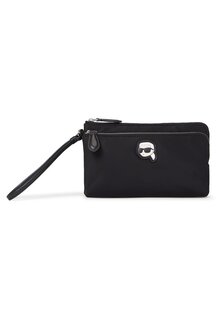 Косметичка KIKONIK 20 DBLE POUCH KARL LAGERFELD, черный