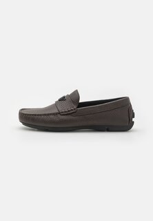 Слипоны DRIVER SHOE Emporio Armani, коричневый