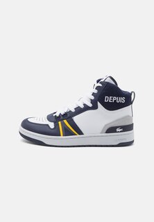 Низкие кроссовки L001 MID Lacoste, белый/темно-синий