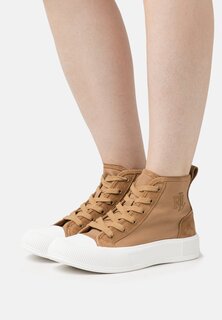 Высокие кроссовки DAKOTA Lauren Ralph Lauren, светло-коричневый