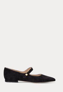 Балетки с ремешком LONDYN FLATS MARY JANE Lauren Ralph Lauren, черный