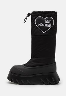 Ботинки на платформе Love Moschino, черный