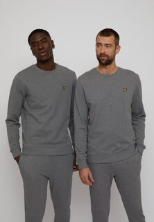 Толстовка CREW NECK Lyle &amp; Scott, средний серый меланж