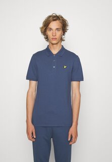 Рубашка-поло PLAIN Lyle &amp; Scott, чернильно-синий