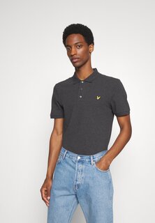 Polo PLAIN Lyle &amp; Scott, угольно-мергельный