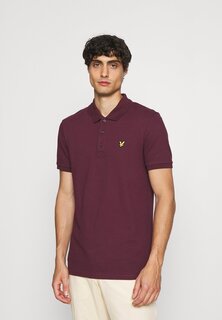 Рубашка-поло PLAIN Lyle &amp; Scott, бордовый