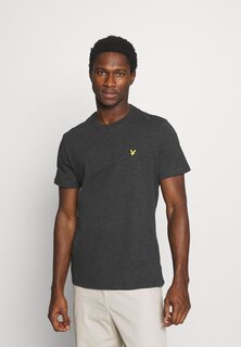 Базовая футболка PLAIN Lyle &amp; Scott, темно-серый меланж