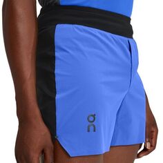 Легкие шорты длиной 5 дюймов мужские On Running, цвет Cobalt/Black