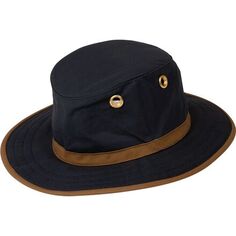 Шляпа глубинки Tilley, цвет Navy/British Tan