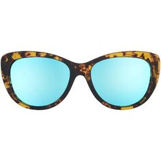 Поляризованные солнцезащитные очки Runway/Sunny Couture Goodr, цвет Fast As Shell/Tortoise Shell Frame/Blue Reflective Lens