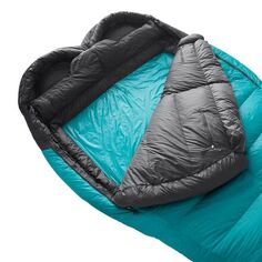 Двойной спальный мешок Inferno: 15 футов вниз The North Face, цвет Enamel Blue/TNF Black