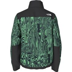 Флисовая куртка Denali 2 – мужская The North Face, цвет Chlorophyll Green Digital Distortion Print/TNF Black