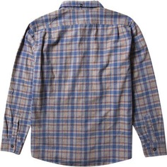Фланелевая рубашка Central Coast мужская Vissla, цвет Harbor Blue