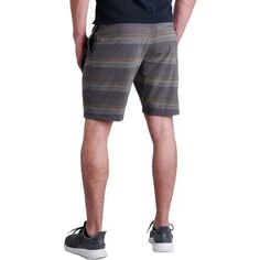Короткие шорты Vantage мужские KUHL, цвет Carbon Texture Stripe