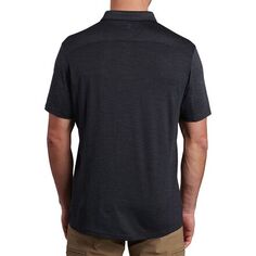 Рубашка-поло Engineered мужская KUHL, черный