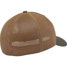 Прочная уличная сетчатая кепка дальнобойщика – мужская Columbia, цвет Olive Green/Delta/Hike Icon