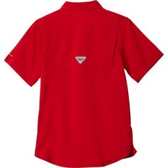 Рубашка Tamiami с короткими рукавами – для мальчиков Columbia, цвет Red Spark