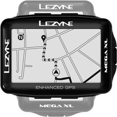 Велокомпьютер Mega XL GPS Pro с нагрузкой Lezyne, черный