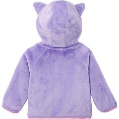 Флисовая куртка Foxy Baby Sherpa с молнией во всю длину — для маленьких девочек Columbia, цвет Paisley Purple/Gumdrop