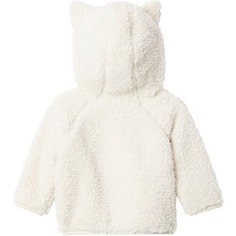 Флисовая куртка Foxy Baby Sherpa с молнией во всю длину — для маленьких девочек Columbia, цвет Chalk