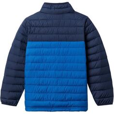 Утепленная куртка Powder Lite – для мальчиков Columbia, цвет Collegiate Navy/Bright Indigo
