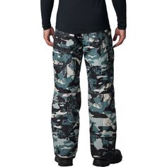 Лыжные брюки Bugaboo IV мужские Columbia, цвет Metal Geoglacial Print