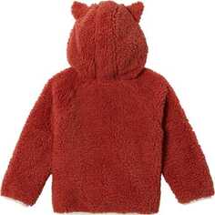 Флисовая куртка Foxy Baby Sherpa с молнией во всю длину — для мальчиков-младенцев Columbia, цвет Warp Red/Chalk