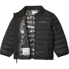 Утепленная куртка Powder Lite — для мальчиков младшего возраста Columbia, черный