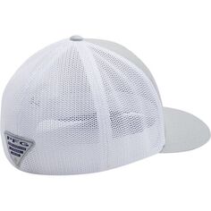 Кепка PFG Mesh Trucker мужская Columbia, цвет Cool Grey/White/Vivid Blue/Marlin