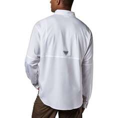 Рубашка с длинными рукавами Tamiami II мужская Columbia, белый