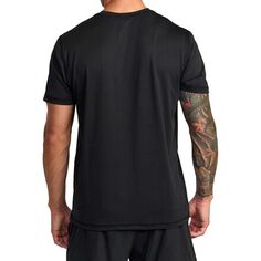 Рубашка Runner с короткими рукавами – мужская RVCA, черный