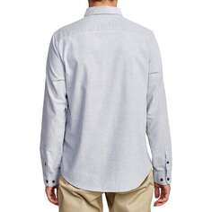 Эластичная рубашка с длинными рукавами That&apos;ll Do мужская RVCA, цвет Pavement