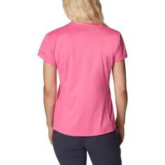 Рубашка с короткими рукавами Zero Ice Cirro-Cool женская Columbia, цвет Wild Geranium