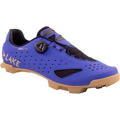 Велосипедные туфли MX219 мужские Lake, цвет Strong Blue/Gold