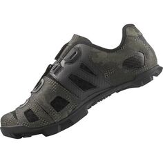 Широкие велосипедные туфли MX242 Endurance мужские Lake, цвет Bio Camo/Black