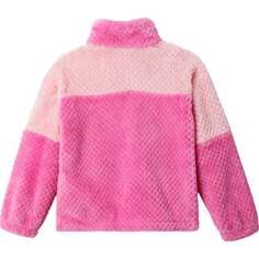 Куртка Fire Side II Sherpa на молнии 1/2 – для девочек Columbia, цвет Pink Ice/Pink Orchid