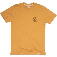 Карманная футболка с короткими рукавами и национальными парками США Landmark Project, цвет Goldenrod
