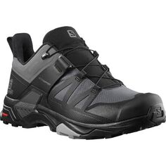 Широкие походные кроссовки X Ultra 4 GTX мужские Salomon, цвет Magnet/Black/Monument