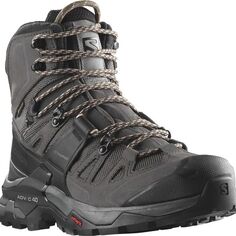 Ботинки Quest 4 GTX женские Salomon, цвет Magnet/Black/Sun Kiss