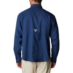 Тканая рубашка с длинными рукавами Skiff Guide мужская Columbia, серый