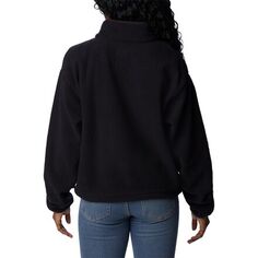 Укороченный пуловер Helvetia на полукнопках женский Columbia, черный