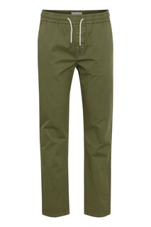 Обычные брюки чинос BLEND, темно-зеленый